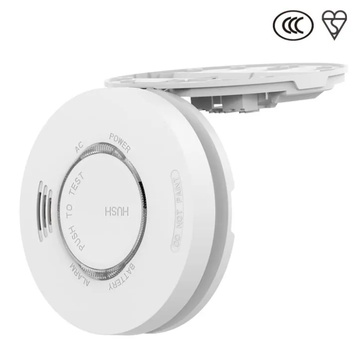 220V Smoke Alarm With Battery