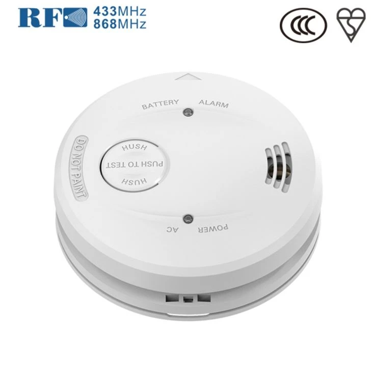 AC And DC Photoelectric Smoke Alarm