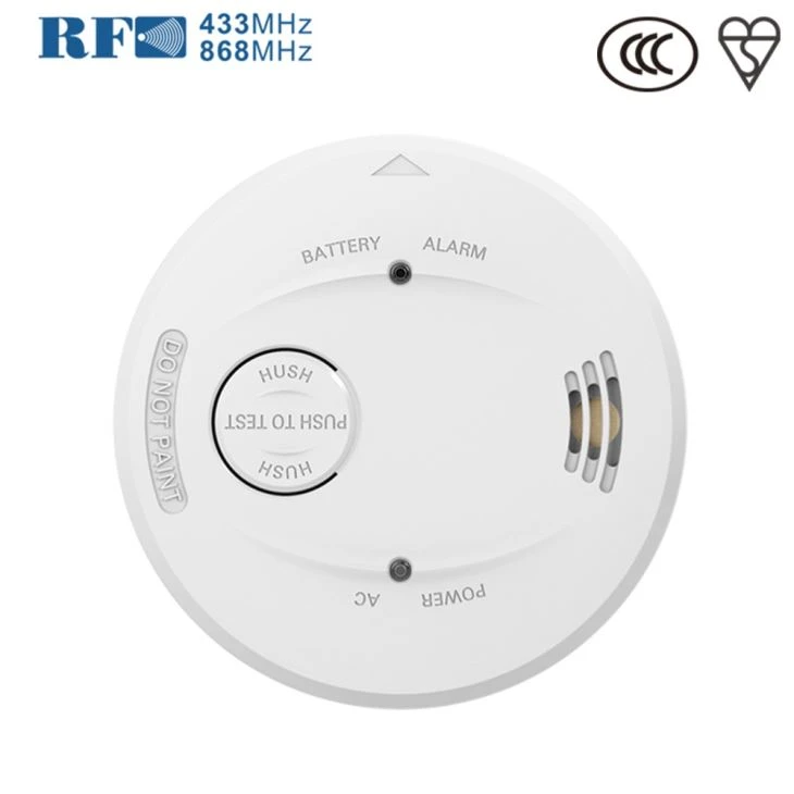 AC And DC Photoelectric Smoke Alarm