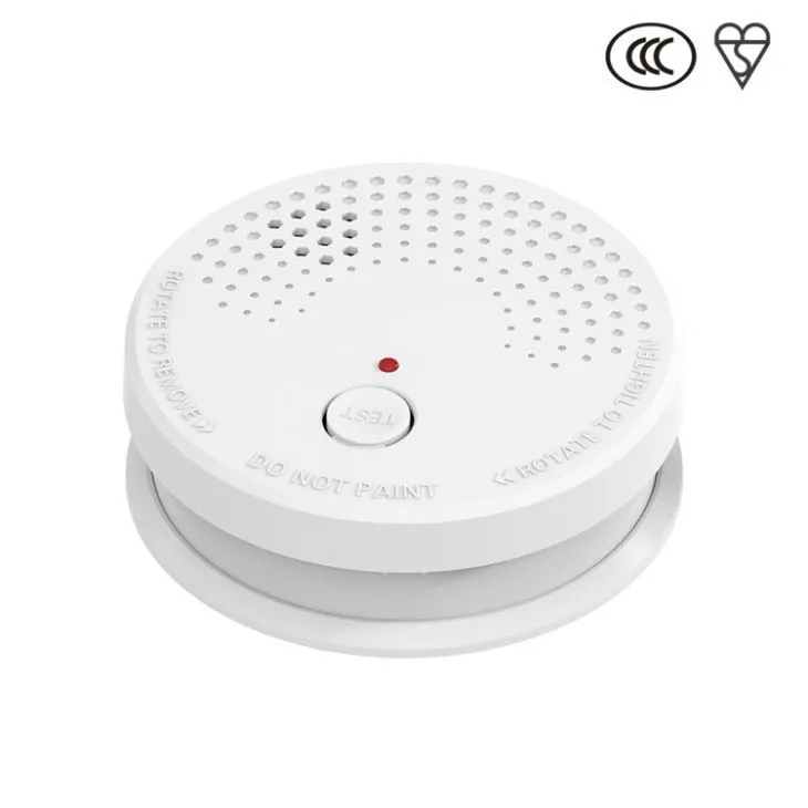 Smoke Detector With Replaceable Battery