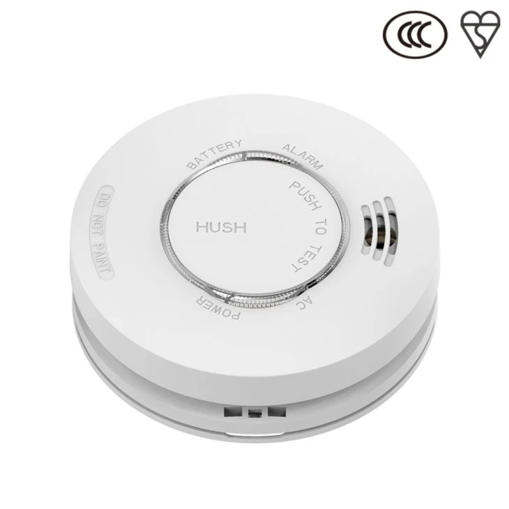 Wire-Free Interconnected Hardwired Smoke Alarm