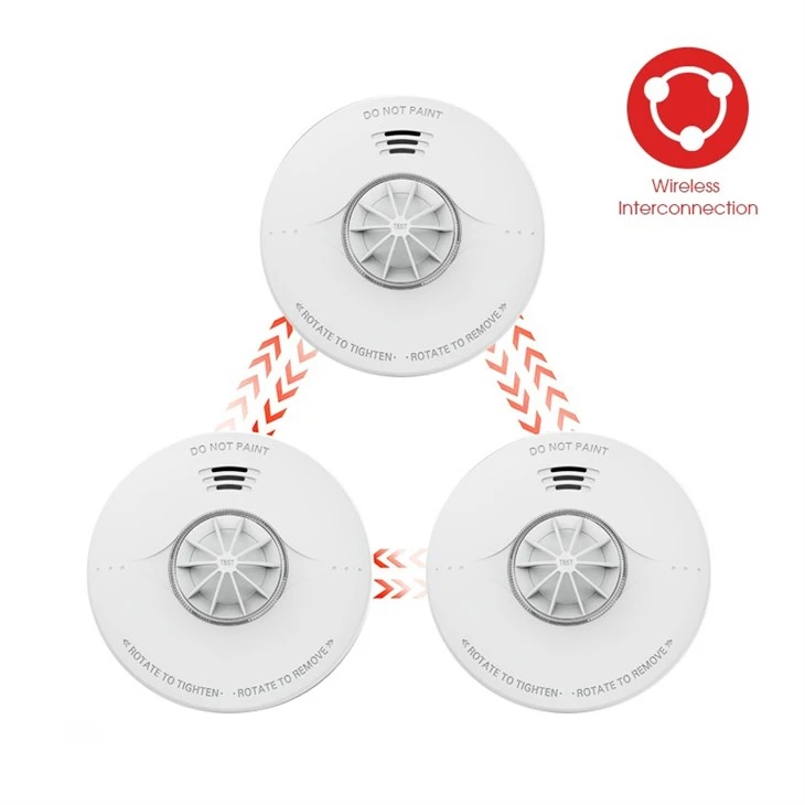 Wireless Heat Alarms With 10 Years Battery high quality